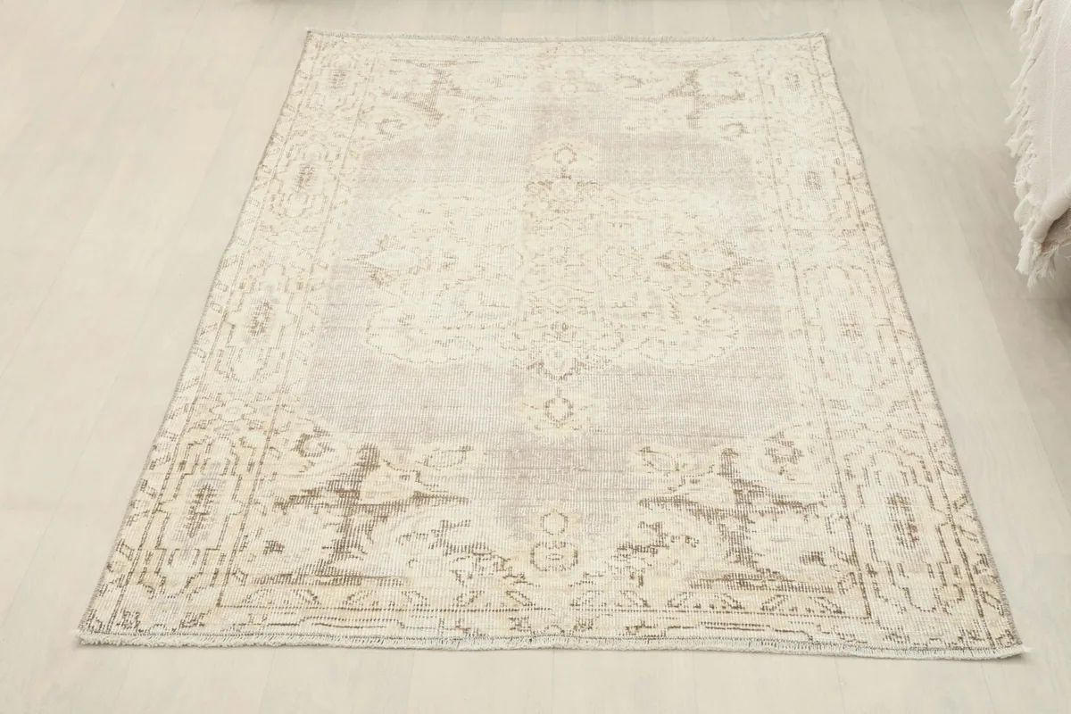 Full overhead view of the rug from a slightly different angle, emphasizing its overall appearance