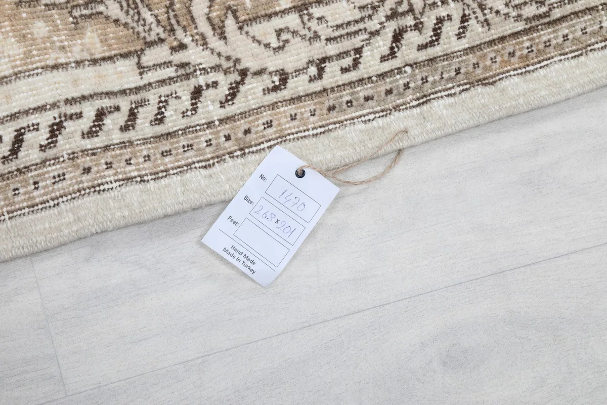 Ivory Rose Medallion Rug, photo 14