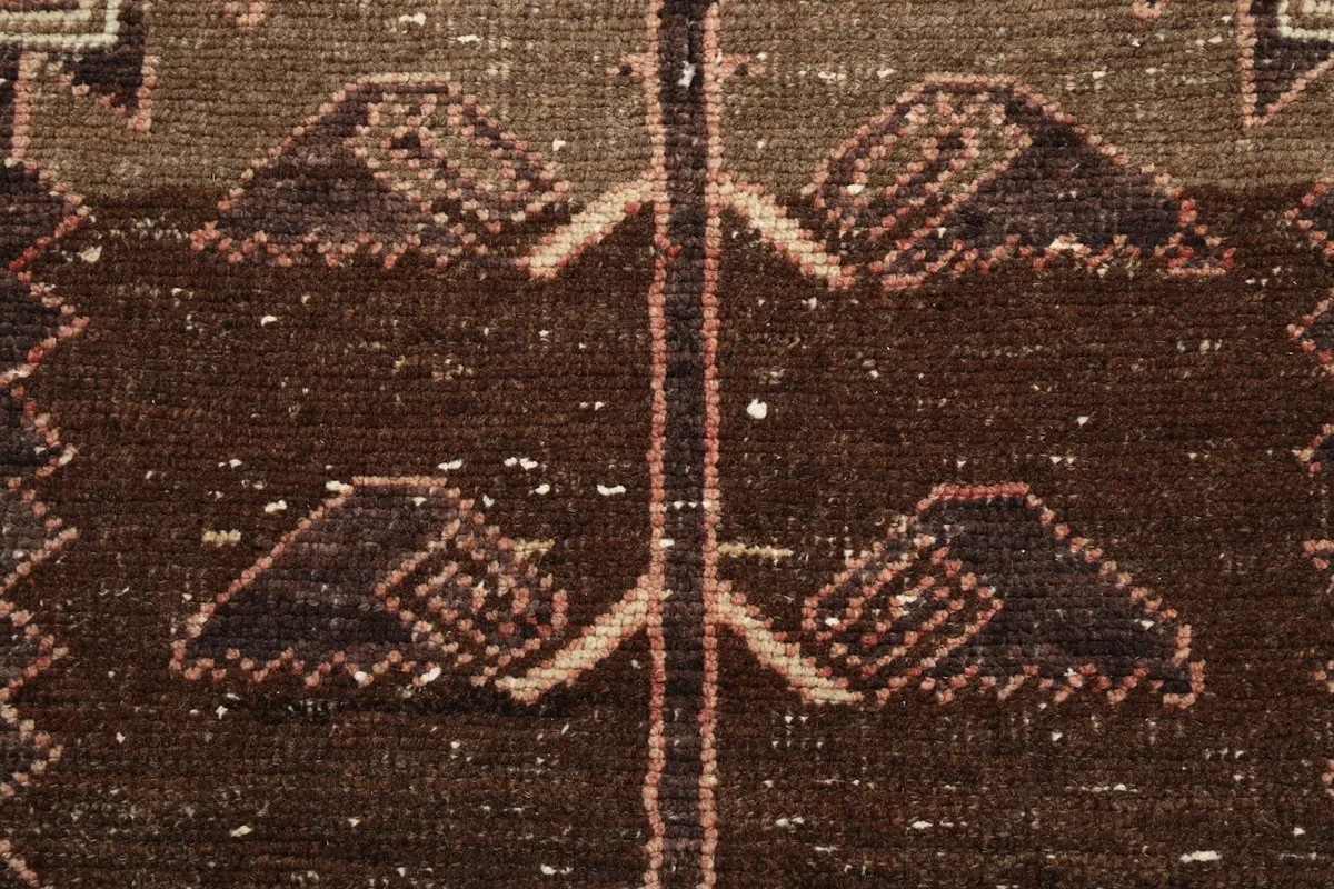 Detailed view of the low wool pile, showing texture and subtle wear