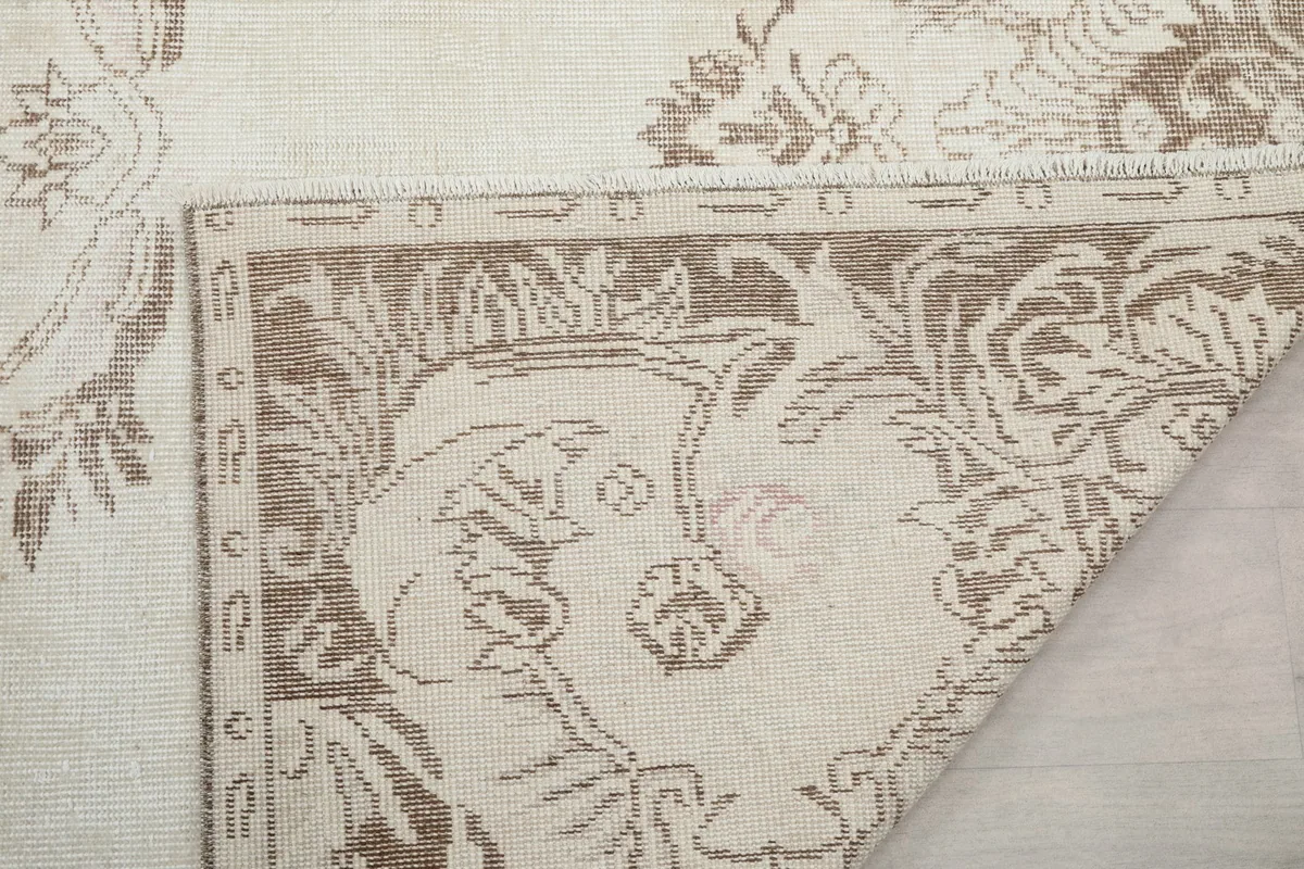 Another corner folded back, showing the craftsmanship and foundation
