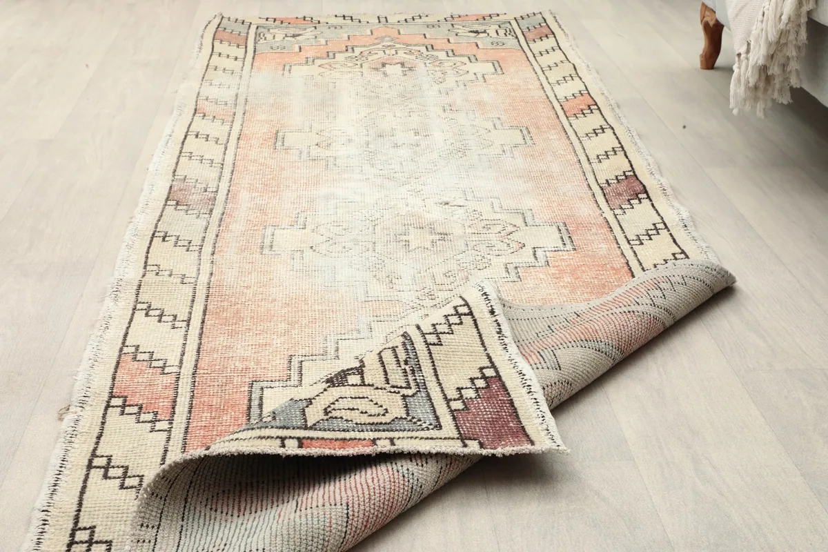 Runner partially rolled, showing the flexibility and construction from a room perspective.