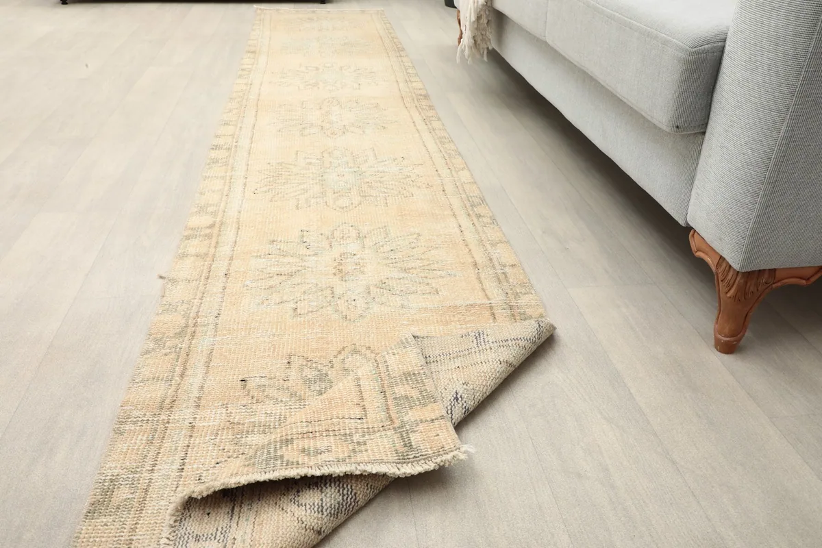Runner partially folded, showing the flexibility and the professionally finished edges
