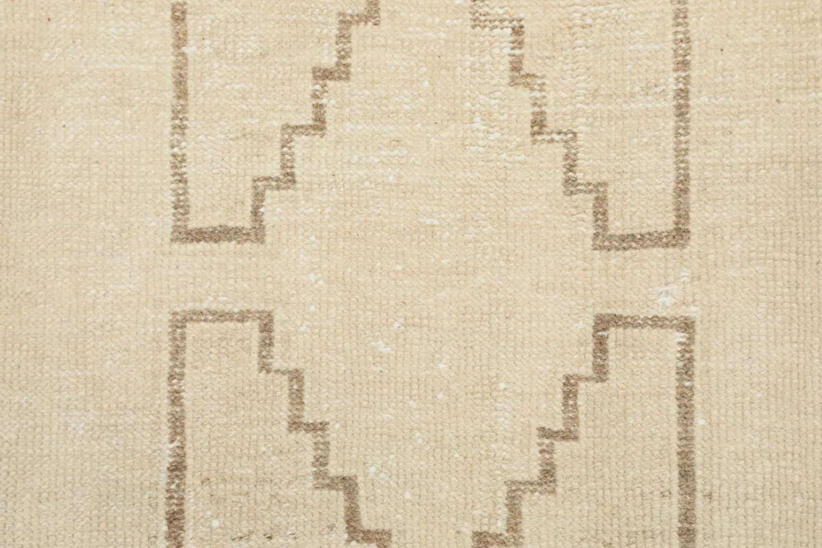 Overhead detail shot highlighting the distinct stepped geometric design