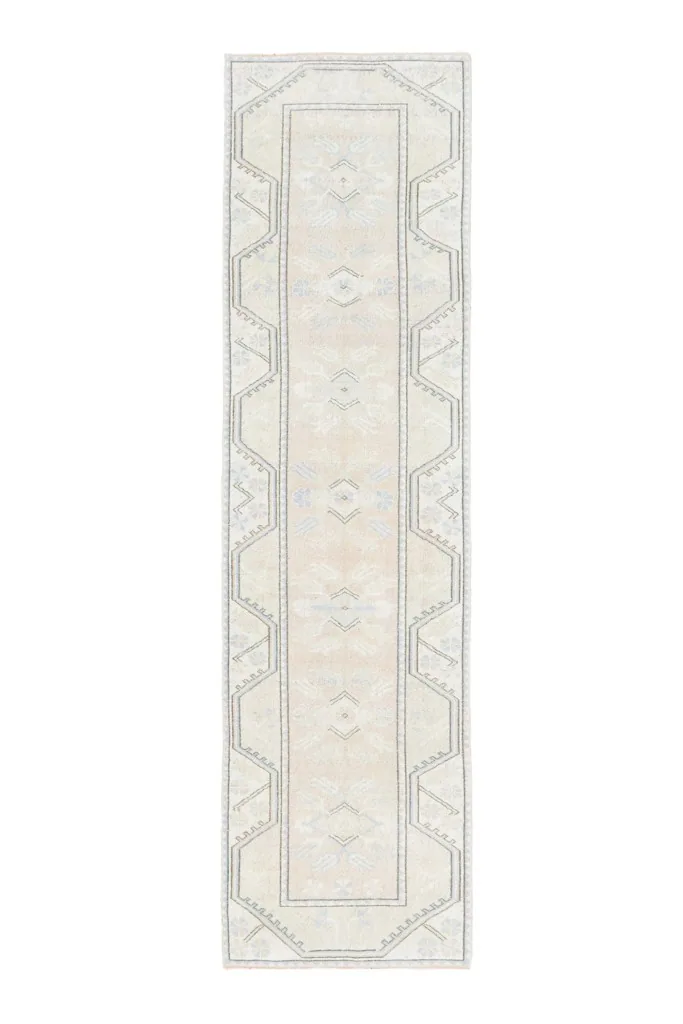 Full top view of the runner isolated on a white background, showing its complete design.