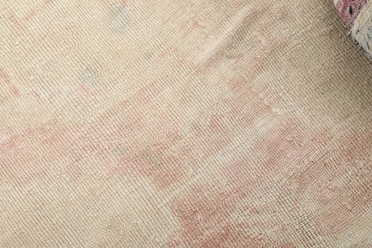 Detailed view of the low wool pile and the subtle variations in color and texture