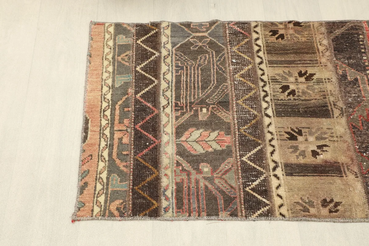 Another side angle view, emphasizing the blend of colors and geometric elements