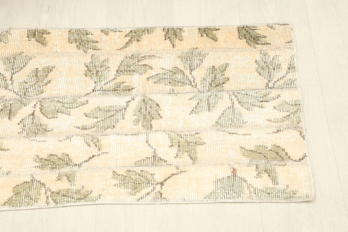 Another folded view from a different angle, emphasizing the rug's compact size.