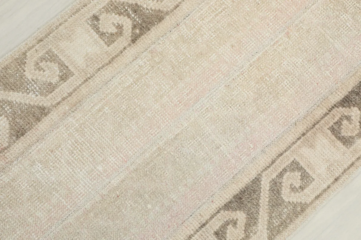 Overhead close-up of the low wool pile and subtle color variations