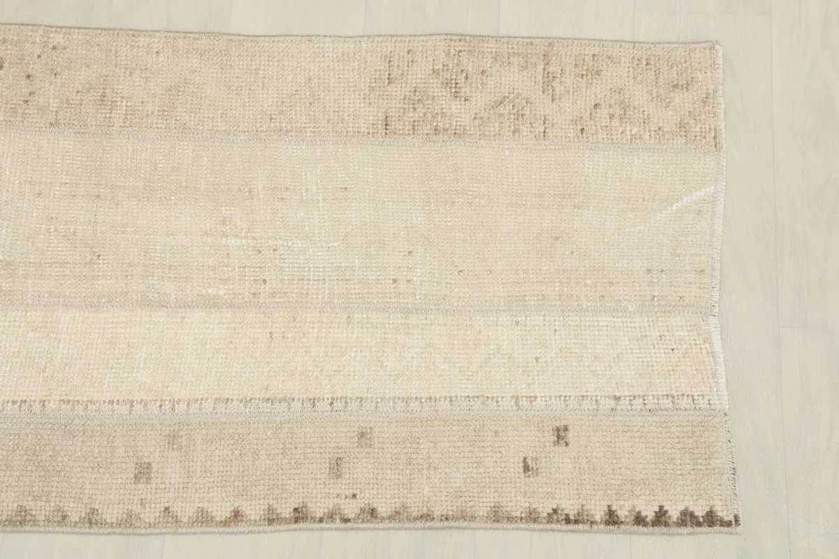 Close-up of the geometric patterns and color variations within the patchwork design