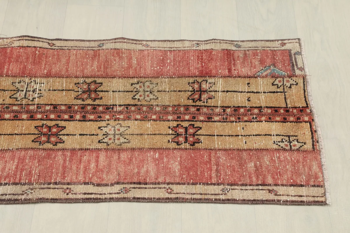 Overhead view from the opposite end, highlighting the vintage patina