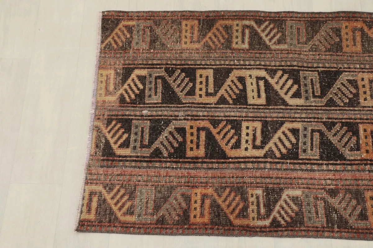 Overhead view focusing on the other half of the rug, showcasing the consistent design